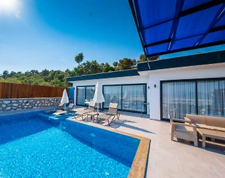 Kaş Çavdır'da Doğa İçerisinde, Özel Havuzlu, 5 Kişilik Villa - 2