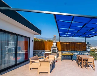 Kaş Çavdır'da Doğa İçerisinde, Özel Havuzlu, 5 Kişilik Villa - 4