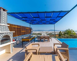 Kaş Çavdır'da Doğa İçerisinde, Özel Havuzlu, 5 Kişilik Villa - 5