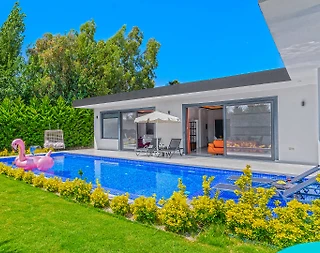 Kaş Çavdır'da Doğa İçersinde, Özel Havuzlu, Konforlu Villa - 2