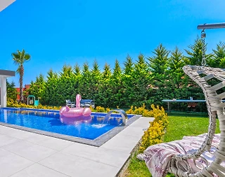Kaş Çavdır'da Doğa İçersinde, Özel Havuzlu, Konforlu Villa - 5