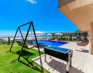 Kaş Çavdır'da Doğa İle İç İçe, Özel Havuzlu, Geniş Villa - 4