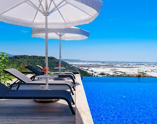 Kaş Çavdır'da Doğa İle İç İçe, Özel Havuzlu, Geniş Villa - 5