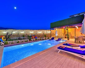 Kaş Çavdır'da Doğayla Baş Başa, Özel Havuzlu, Jakuzili, Olanaklı Villa - 2