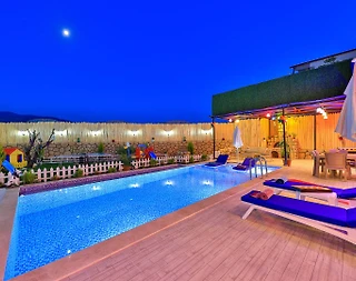 Kaş Çavdır'da Doğayla Baş Başa, Özel Havuzlu, Jakuzili, Olanaklı Villa - 2