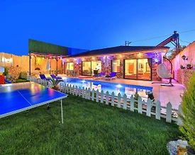 Kaş Çavdır'da Doğayla Baş Başa, Özel Havuzlu, Jakuzili, Olanaklı Villa - 3