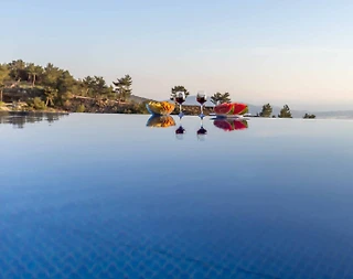 Kaş Aklar'da Doğayla Baş Başa, Özel Havuzlu, Modern Villa - 4