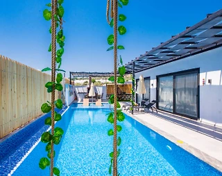 Kaş Çavdır'da Göz Alıcı Doğada, Özel Havuzlu, Konforlu Villa - 5