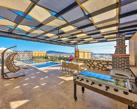 Kaş Çavdır'da Gözlerden Uzak Konumda, Özel Havuzlu, Taş Villa - 3