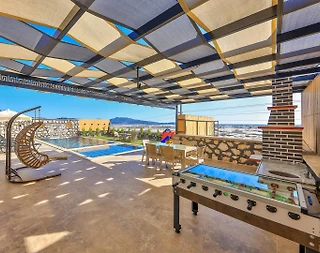 Kaş Çavdır'da Gözlerden Uzak Konumda, Özel Havuzlu, Taş Villa - 3