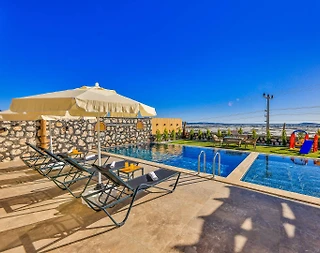 Kaş Çavdır'da Gözlerden Uzak Konumda, Özel Havuzlu, Taş Villa - 5