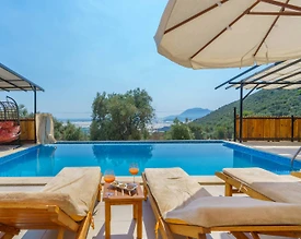 Kaş Çavdır'da Huzurlu Doğada, Özel Havuzlu, 2+1 Villa - 3