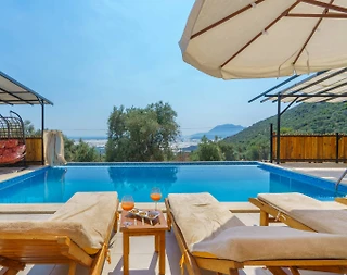 Kaş Çavdır'da Huzurlu Doğada, Özel Havuzlu, 2+1 Villa - 3