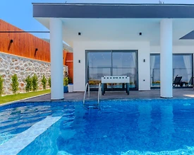 Kaş Çavdır'da Muhteşem Doğa Manzaralı, Özel Havuzlu, Jakuzili, 3+1 Villa - 3