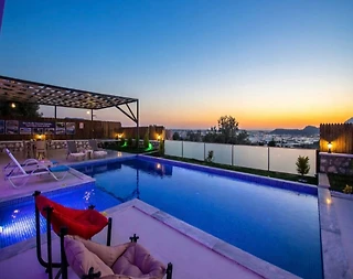 Kaş Çavdır'da Muhteşem Doğada, Özel Havuzlu, Çocuk Oyun Alanlı Villa - 3