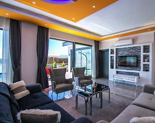Kaş Çavdır'da Muhteşem Doğada, Özel Havuzlu, Çocuk Oyun Alanlı Villa - 4