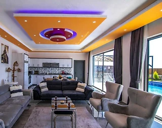 Kaş Çavdır'da Muhteşem Doğada, Özel Havuzlu, Çocuk Oyun Alanlı Villa - 5