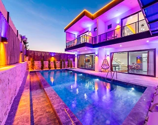 Kaş Çavdır'da Müthiş Doğada, Özel Havuzlu, Konforlu Villa - 2