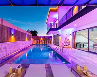 Kaş Çavdır'da Müthiş Doğada, Özel Havuzlu, Konforlu Villa - 3