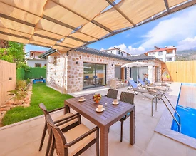 Kaş Çavdır'da Otantik Tasarımlı, Özel Havuzlu, Muhafazakar Villa - 2