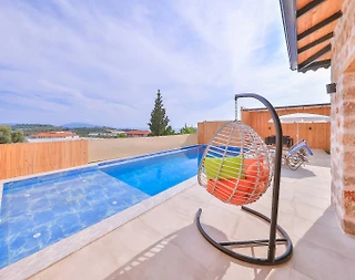 Kaş Çavdır'da Otantik Tasarımlı, Özel Havuzlu, Muhafazakar Villa - 5