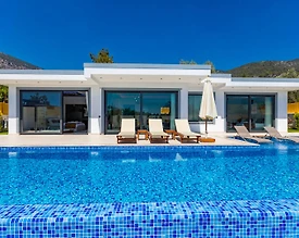 Kaş Çavdır'da Sakin Konumda, Özel Havuzlu, 5 Kişilik Villa - 2