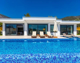 Kaş Çavdır'da Sakin Konumda, Özel Havuzlu, 5 Kişilik Villa - 2