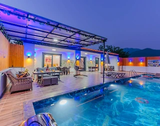 Kaş Çavdır'da Sakin Konumda, Özel Havuzlu, Konforlu Villa - 3