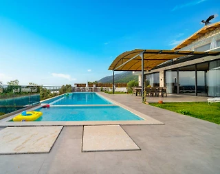 Kaş Çavdır'da Yemyeşil Bahçeli, Özel Havuzlu, Kiralık Villa - 5