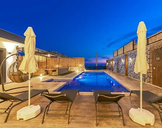 Kaş Çavdır'da Yeşillikler İçerisinde, Özel Havuzlu, Konforlu Villa - 5