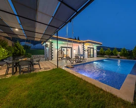 Kaş Çavdır'da Yeşillikler İçerisinde, Özel Havuzlu, Kiralık Villa - 3