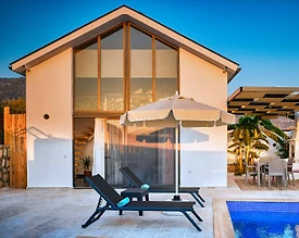 Kaş Çayköy'de Balayı Çiftlerine Uygun, Özel Havuzlu, Kiralık Villa - 2