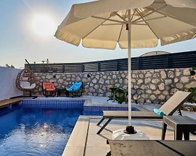 Kaş Çayköy'de Balayı Çiftlerine Uygun, Özel Havuzlu, Kiralık Villa - 3