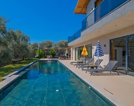 Kaş Çayköy'de Balayı Çiftlerine Uygun, Özel Havuzlu, Modern Villa - 3