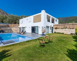 Kaş Çayköy'de Balayı Çiftlerine Uygun, Özel Havuzlu, Kiralık Villa - 1