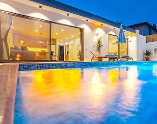 Kaş Çayköy'de Benzersiz Doğada, Özel Havuzlu, Jakuzili, Tatil Villası - 2