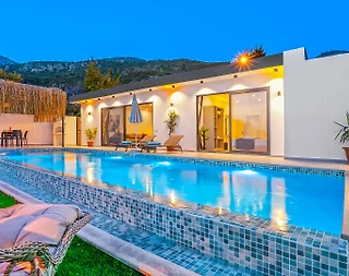 Kaş Çayköy'de Benzersiz Doğada, Özel Havuzlu, Jakuzili, Tatil Villası - 1
