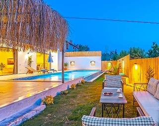 Kaş Çayköy'de Benzersiz Doğada, Özel Havuzlu, Jakuzili, Tatil Villası - 3