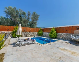 Kaş Çayköy'de Benzersiz Doğada, Özel Havuzlu, Jakuzili Bungalov - 2