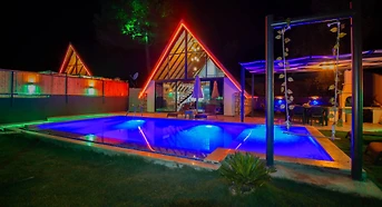 Kaş Çayköy'de Çekirdek Ailelere Uygun, Özel Havuzlu, Bahçeli Bungalov