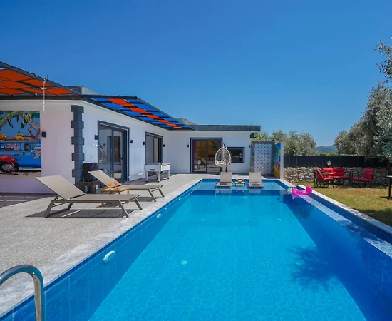 Kaş Çayköy'de Çekirdek Ailelere Uygun, Özel Havuzlu, Ferah Villa - 1