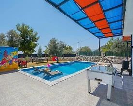 Kaş Çayköy'de Çekirdek Ailelere Uygun, Özel Havuzlu, Ferah Villa - 3