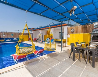 Kaş Çayköy'de Çocuk Oyun Alanlı, Özel Havuzlu, Jakuzili Villa - 4