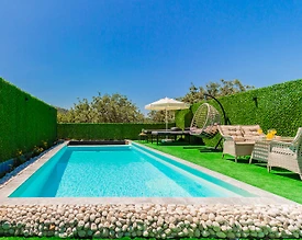 Kaş Çayköy'de Doğa İçerisinde, Özel Havuzlu, Kiralık Bungalov - 2