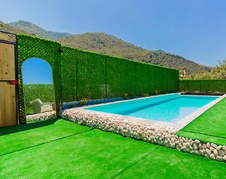 Kaş Çayköy'de Doğa İçerisinde, Özel Havuzlu, Şık Bungalov - 4