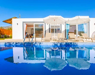 Kaş Çayköy'de Doğa İle İç İçe, Özel Havuzlu, 4 Kişilik Villa - 2