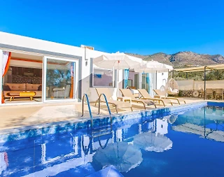 Kaş Çayköy'de Doğa İle İç İçe, Özel Havuzlu, 4 Kişilik Villa - 3