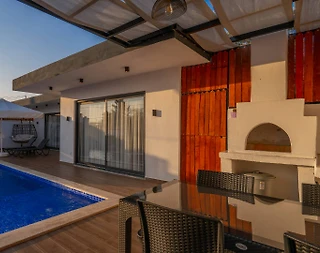 Kaş Çayköy'de Doğanın Kalbinde, Özel Havuzlu, Balayı Villası - 5
