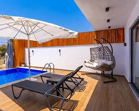 Kaş Çayköy'de Doğanın Kalbinde, Özel Havuzlu, Balayı Villası - 2