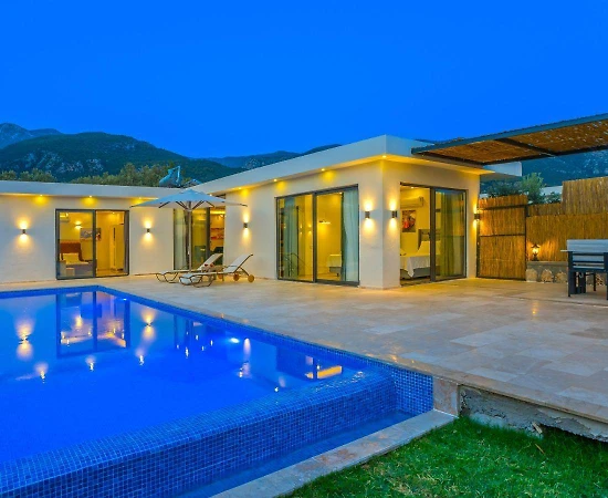 Kaş Çayköy'de Doğayla Baş Başa, Özel Havuzlu, 4 Kişilik Villa - 1